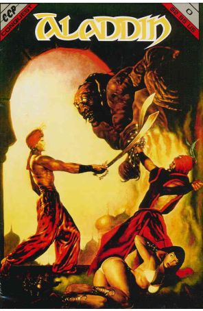 Aladdin (Conquest) 0 published by Conquest with cover art by Marcus Boas