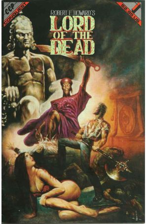 Lord of the Dead 1 published by Conquest with cover art by Marcus Boas