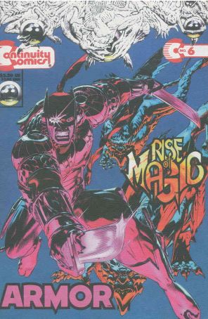 Armor (2nd Series) 6 published by Continuity with cover art by Michael Golden