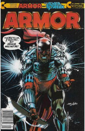 Armor 1 (Newsstand) published by Continuity with cover art by Neal Adams