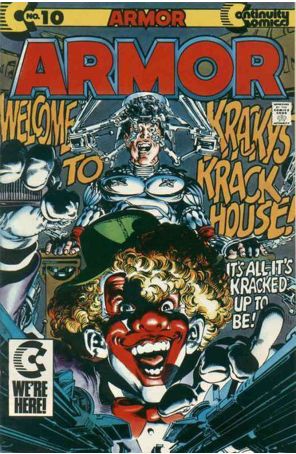 Armor 10 published by Continuity with cover art by Neal Adams