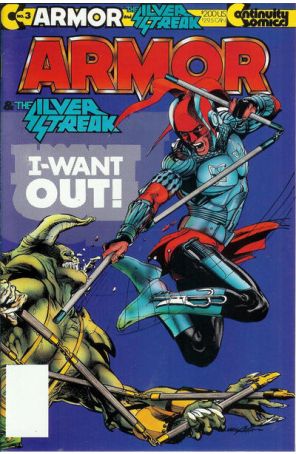 Armor 3 published by Continuity with cover art by Neal Adams