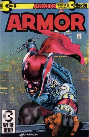Armor 8 published by Continuity with cover art by Neal Adams