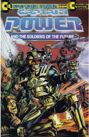 Captain Power and the Soldiers of the Future 1DM published by Continuity