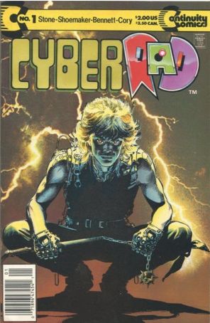 CyberRad (1st Series) 1 (Newsstand) published by Continuity with cover art by Neal Adams
