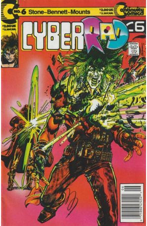 CyberRad (1st Series) 6 (Newsstand) published by Continuity