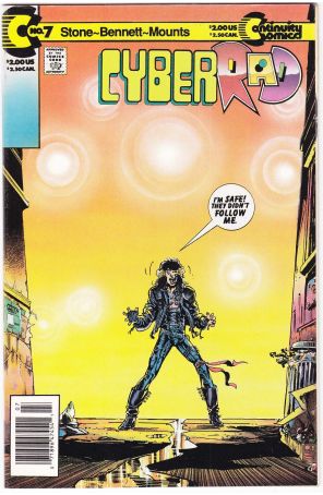 CyberRad (1st Series) 7 (Newsstand) published by Continuity