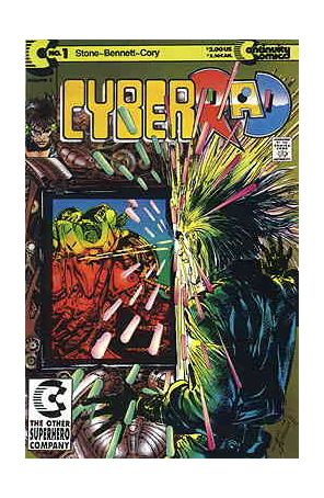 Cyberrad (2nd Series) 1A published by Continuity with cover art by Richard Bennett