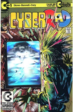 Cyberrad (2nd Series) 1 published by Continuity with cover art by Richard Bennett