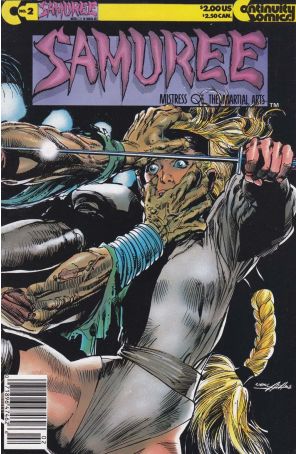 Samuree (1st Series) 2 (Newsstand) published by Continuity with cover art by Neal Adams