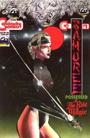 Samuree (2nd Series) 1 published by Continuity with cover art by Mark Beachum