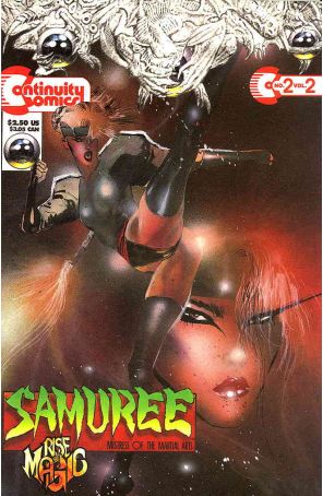 Samuree (2nd Series) 2 published by Continuity with cover art by Mark Beachum