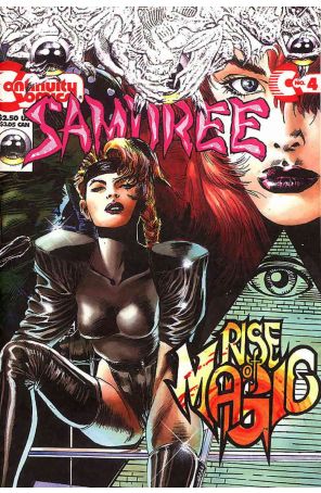 Samuree (2nd Series) 4 published by Continuity with cover art by Mark Beachum
