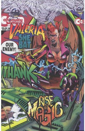 Valeria, the She-Bat (Continuity) 5 published by Continuity with cover art by Neal Adams