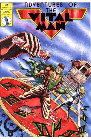 Adventures of the Vital-Man 5 published by Budgie