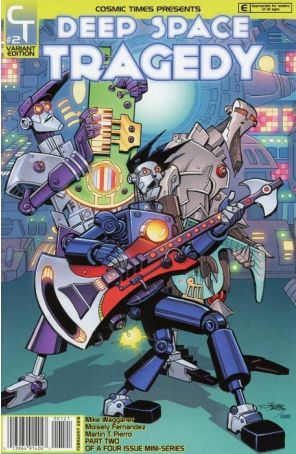 Deep Space Tragedy 2A published by Cosmic Times with cover art by Jose Delbo