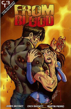 From Blood (2nd Series) 3 published by Cosmic Times with cover art by Zach Bassett