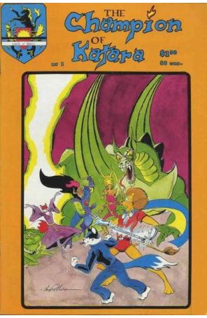 Champion of Katara (Crack O'Dawn) 1 published by Crack O'Dawn with cover art by Chuck Melville