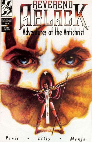Reverend Ablack: Adventures of the Antichrist 2 published by CFD with cover art by Greg Loudon