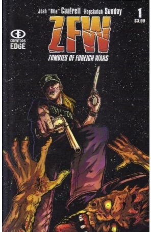 Z.F.W.: Zombies of Foreign Wars 1 published by Creators Edge with cover art by Hopskotch Sunday