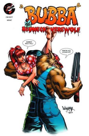 Bubba the Redneck Werewolf: Night of the Living Bubba 1B published by Creature with cover art by Jose Varese