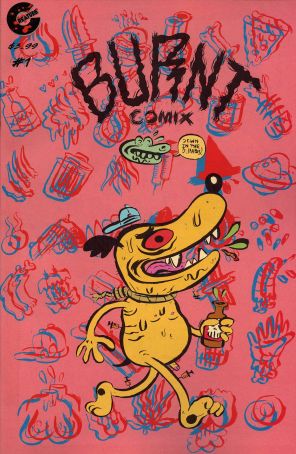 Burnt Comix 1 published by Creature with cover art by Jayro Lantigua