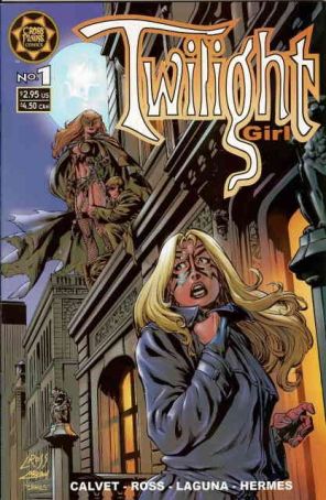 Twilight Girl 1 published by Cross Plains with cover art by Luke Ross