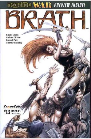 Brath 13 published by CrossGen with cover art by Andrea Di Vito
