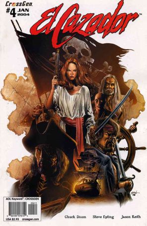 Cazador, El 4 published by CrossGen with cover art by Steve Epting