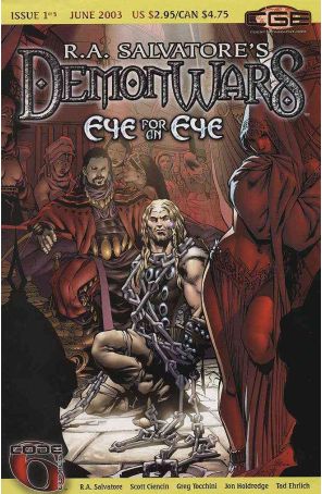 DemonWars: Eye for an Eye (R.A. Salvatore's) 1 published by CrossGen