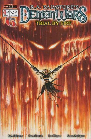 DemonWars: Trial by Fire (R.A. Salvatore's) 4 published by CrossGen