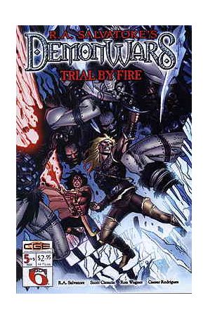 DemonWars: Trial by Fire (R.A. Salvatore's) 5 published by CrossGen