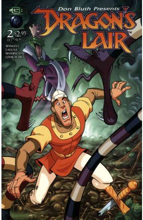 Dragon's Lair 2 published by CrossGen with cover art by Fabio Laguna