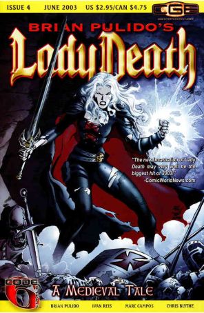 Lady Death: A Medieval Tale (Brian Pulido's) 4 published by CrossGen