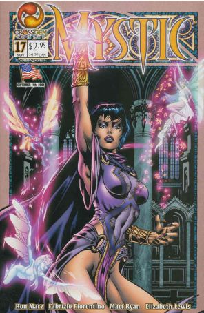 Mystic (CrossGen) 17 published by CrossGen with cover art by Fabrizio Fiorentino