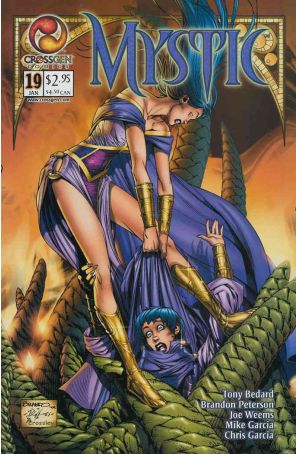 Mystic (CrossGen) 19 published by CrossGen with cover art by Brandon Peterson