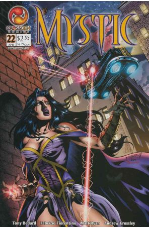 Mystic (CrossGen) 22 published by CrossGen with cover art by Fabrizo Fiorentino