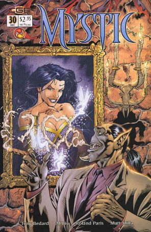 Mystic (CrossGen) 30 published by CrossGen with cover art by Al Rio