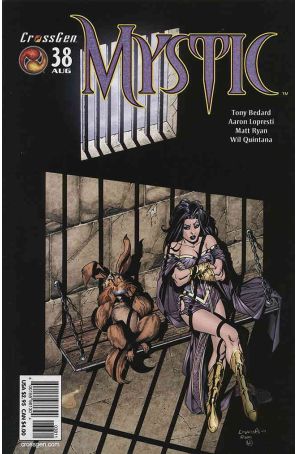 Mystic (CrossGen) 38 published by CrossGen with cover art by Aaron Lopresti