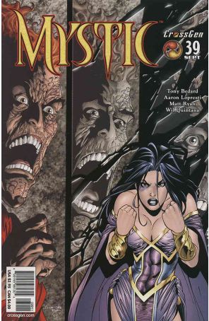 Mystic (CrossGen) 39 published by CrossGen with cover art by Aaron Lopresti