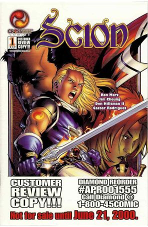 Scion 1A published by CrossGen with cover art by Jim Cheung