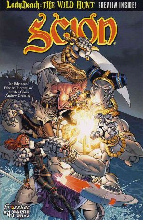 Scion 43 published by CrossGen with cover art by Luke Ross