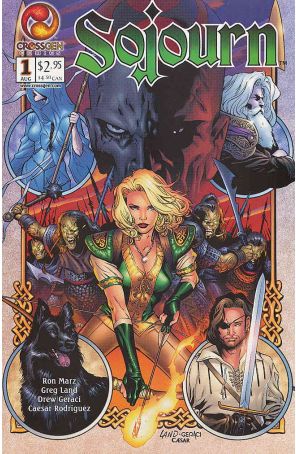 Sojourn (CrossGen) 1 published by CrossGen with cover art by Greg Land