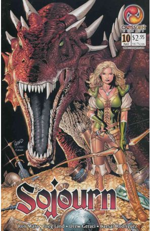 Sojourn (CrossGen) 10 published by CrossGen with cover art by Greg Land