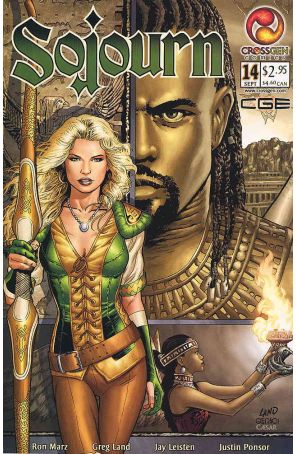 Sojourn (CrossGen) 14 published by CrossGen with cover art by Greg Land