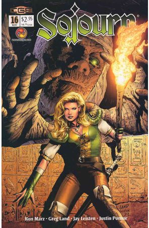 Sojourn (CrossGen) 16 published by CrossGen with cover art by Greg Land