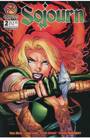 Sojourn (CrossGen) 2 published by CrossGen with cover art by Greg Land