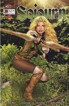 Sojourn (CrossGen) 20 published by CrossGen with cover art by Greg Land