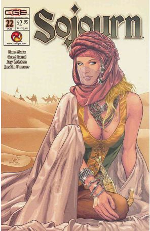 Sojourn (CrossGen) 22 published by CrossGen with cover art by Greg Land