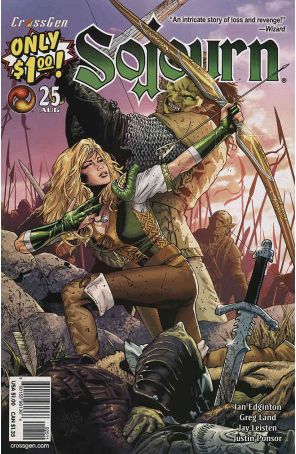 Sojourn (CrossGen) 25 published by CrossGen with cover art by Greg Land